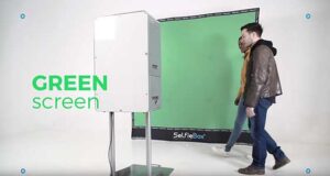 Green screen photo booth
